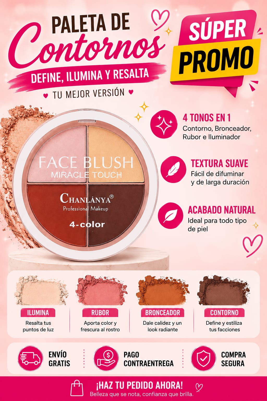 KIT MAKEUP MUNDIAL